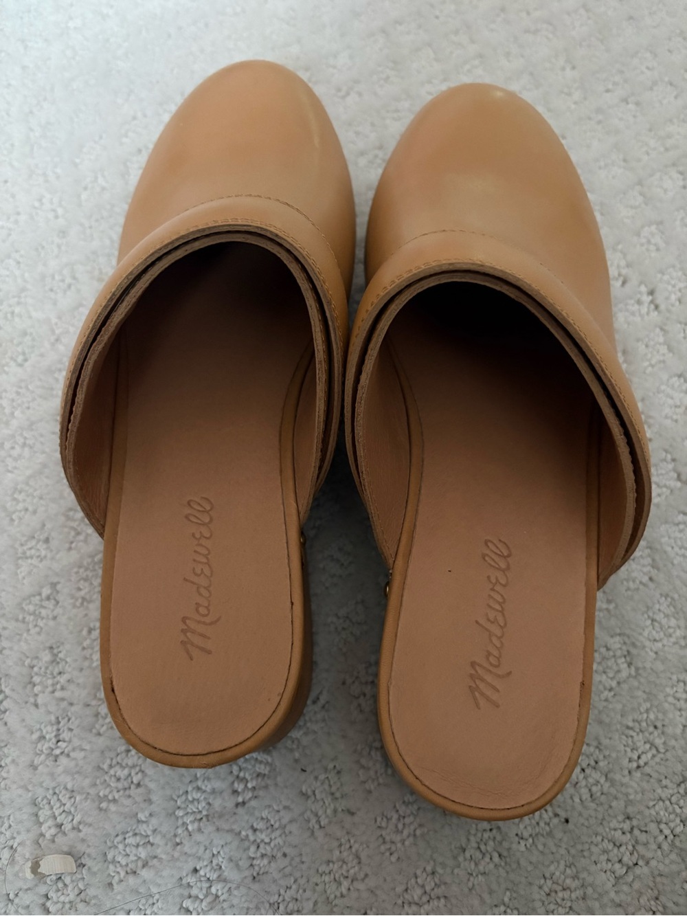 Madewell Leather Slip-On Clogs - Picture 2 of 5